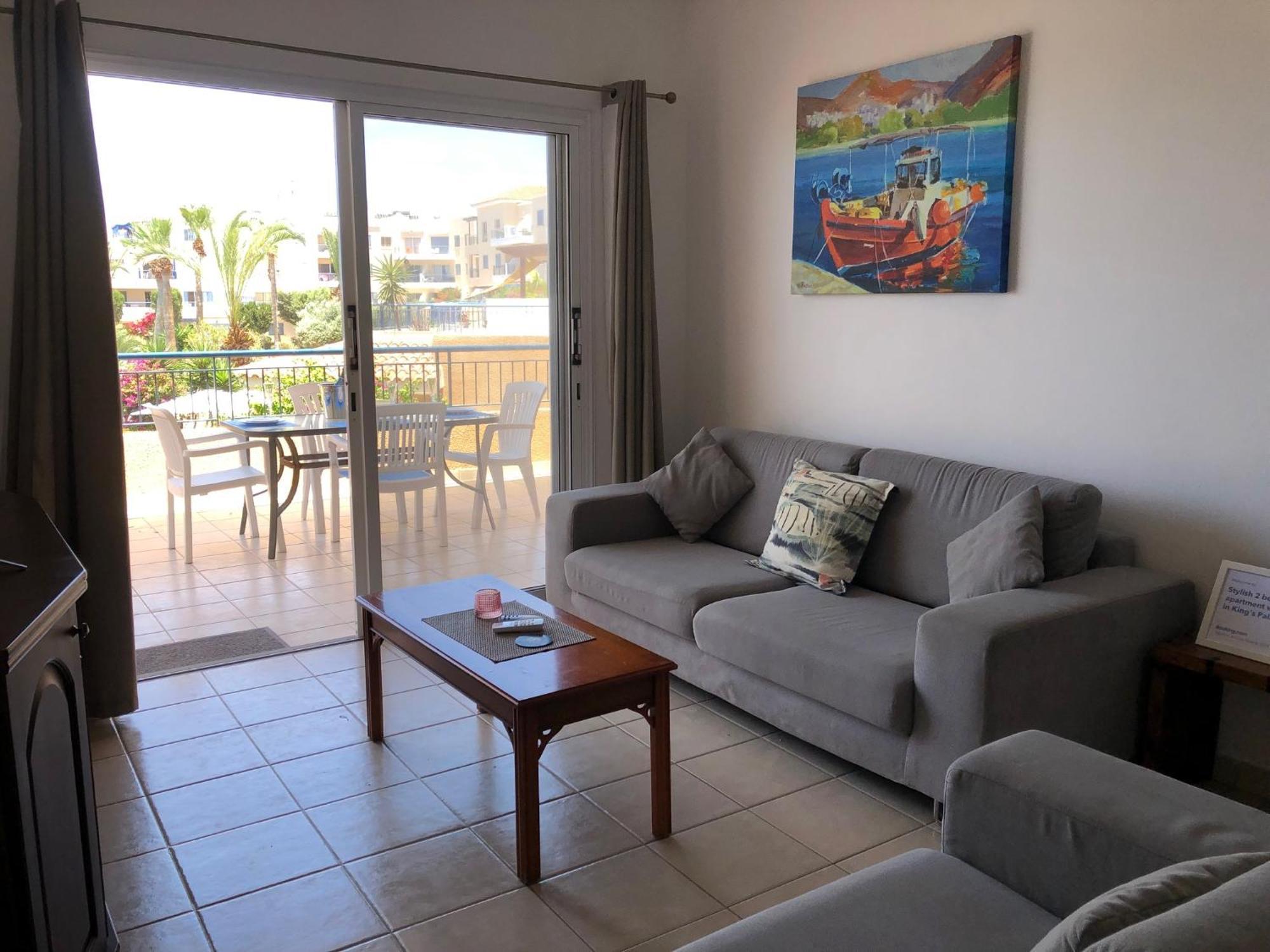 Kings Palace - Stylish 2 Bed Apartment With Sea Views Paphos Esterno foto